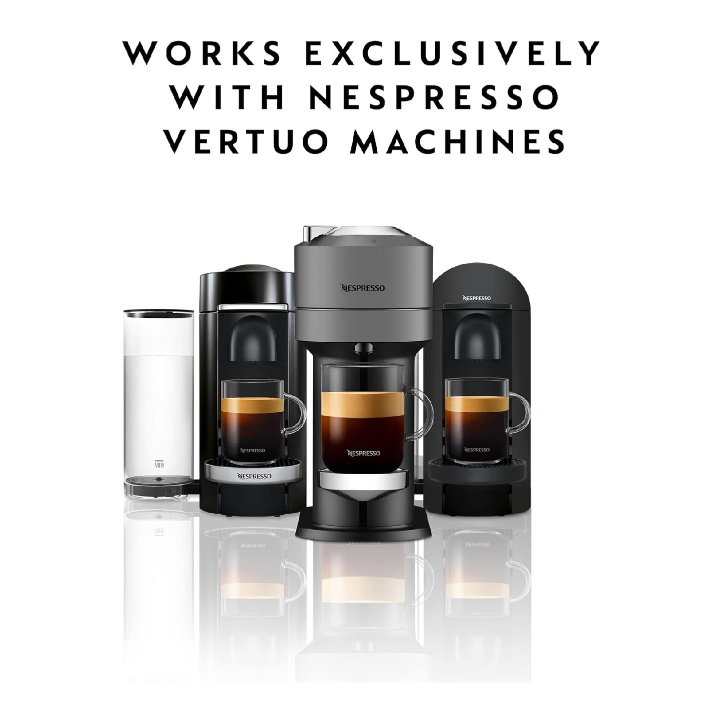 Nespresso Capsules Vertuo, Melozio, Medium Roast Coffee, 10 Count (Pack of 3) Coffee Pods, Brews 7.8oz.