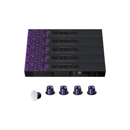 Nespresso Capsules Original Line, Arpeggio Intenso, Dark Roast Coffee,50 Count Coffee Pods