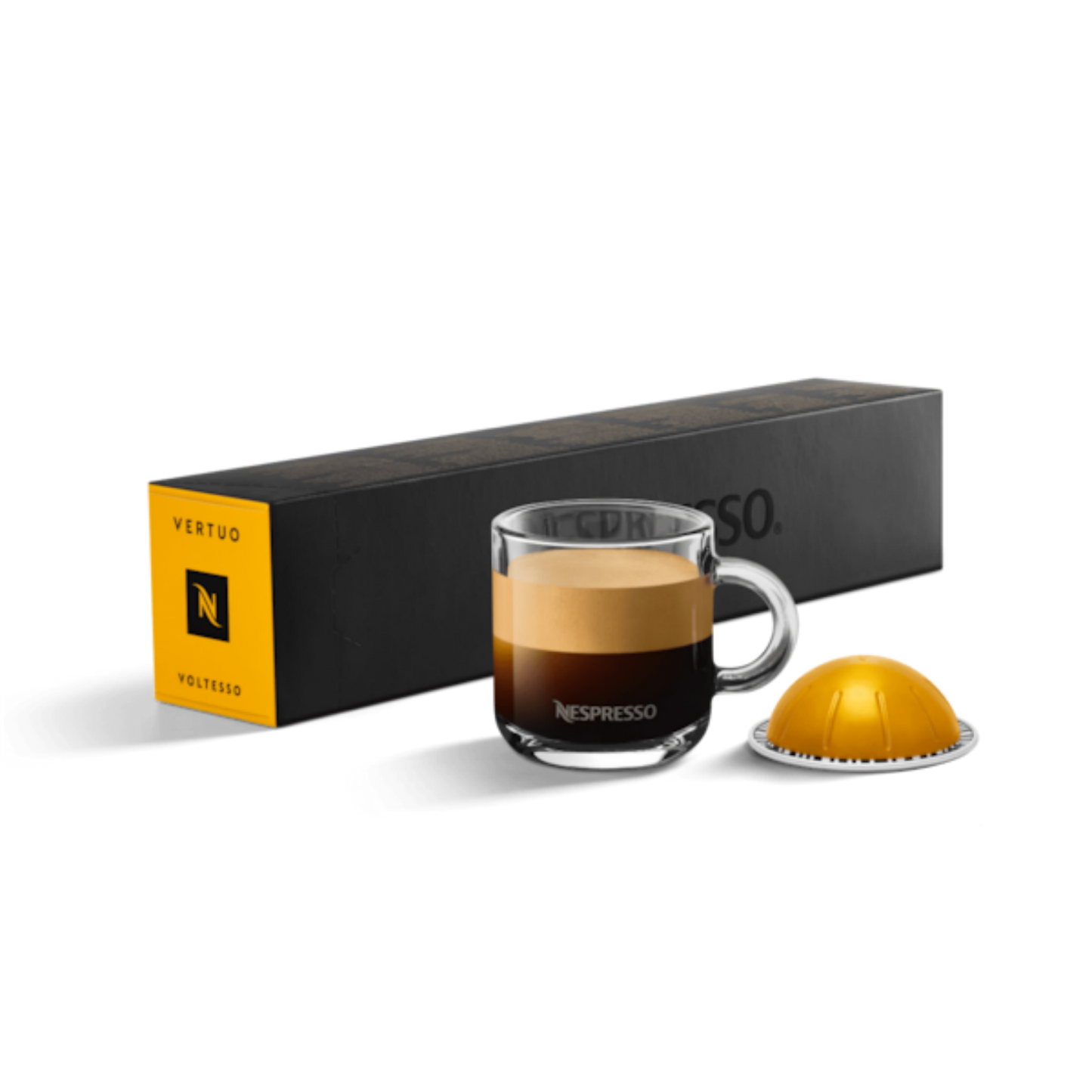 Nespresso Capsules Vertuo, Melozio, Medium Roast Coffee, 10 Count (Pack of 3) Coffee Pods, Brews 7.8oz.